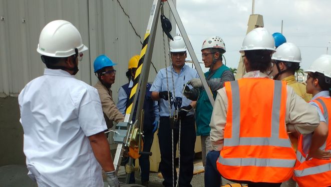Equipo técnico en asesoría de campo